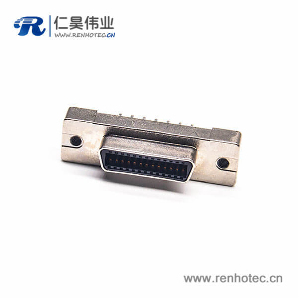 SCSI26HPCN芯母头直式插板插座连接器