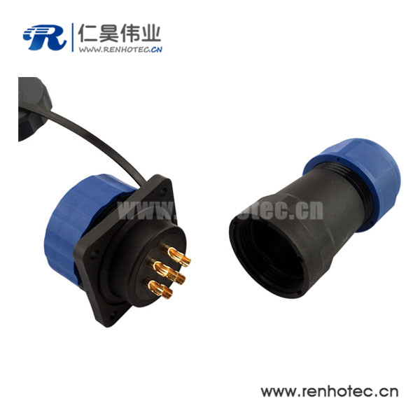 LED连接器 SP29 7芯防水插头插座