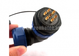 户外照明防水连接器插头航空插座SP29 19芯