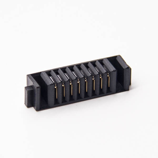 电池座8芯母头直式连接器面板安装