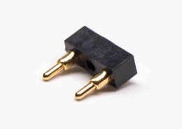 电池连接器Pogopin焊接式2芯5MM间距多Pin系列F型