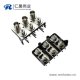 BNC射频同轴母头带RCA弯式插座pcb连接器