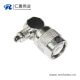 tnc型射频连接器弯式压接公头同轴线缆RG6_58_59_174
