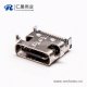 usb type c母头弯式SMT接PCB板连接器