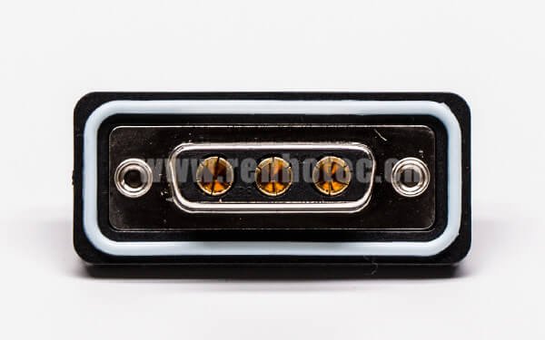 d sub3w3防水母头直式接线焊接车针镀金