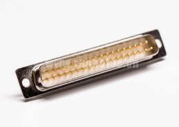 DB37指针公头车针连接器插孔接PCB板
