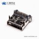 type-c接口和usb3.1连接器弯式插板贴板母头接PCB板