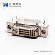 dvi接口pcb板弯角母头插板带鱼叉穿孔