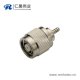 tnc连接器RG400反极直式压接插头同轴线缆