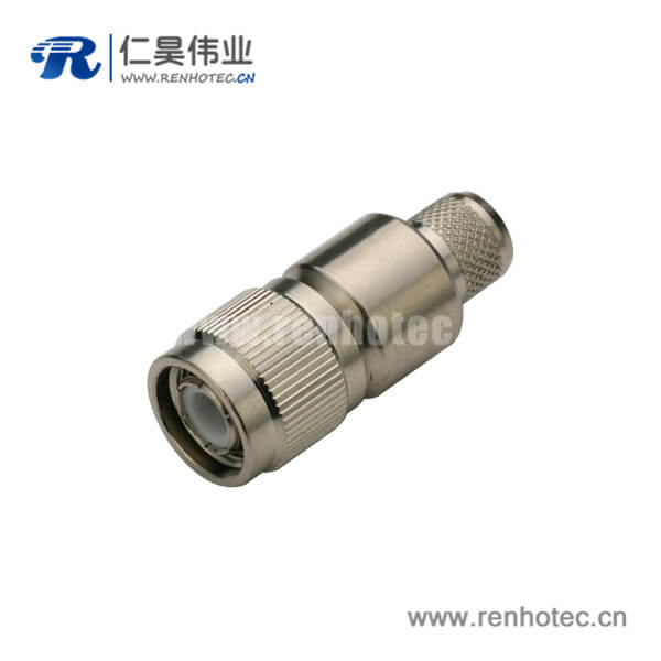 DOSIN-802-1008 直式压接公头同轴线缆接线LMR400,RG8,213 tnc连接器