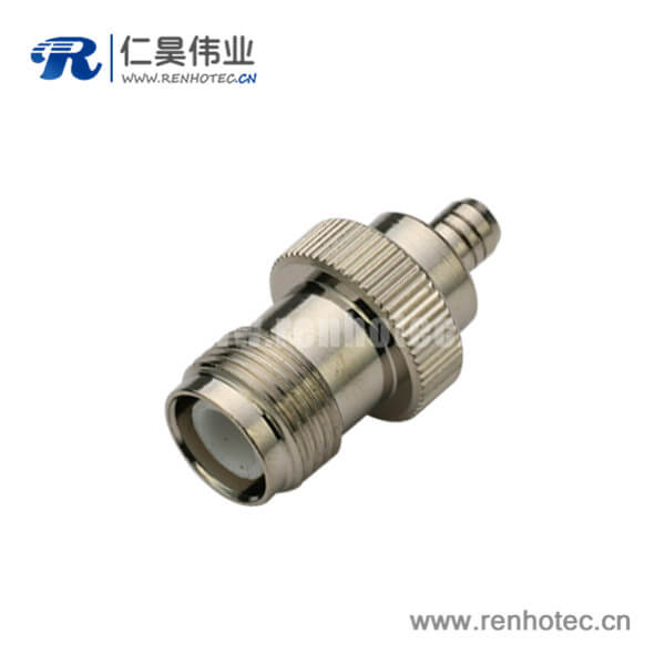 DOSIN-802-1010 tnc型连接器直式母头焊接接线UT141同轴线缆