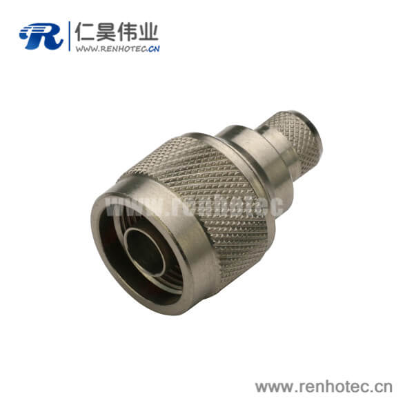 DOSIN-805-1006 N型直式压接式连接线LMR400,RG393专业射频同轴连接器