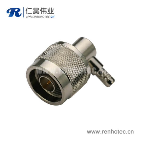 DOSIN-805-1019 n系列连接器弯式公头同轴线缆RG400