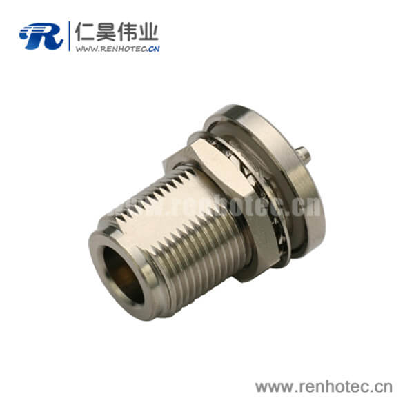 DOSIN-805-1029 n型直式防水母头接RG142,400,223射频同轴电缆