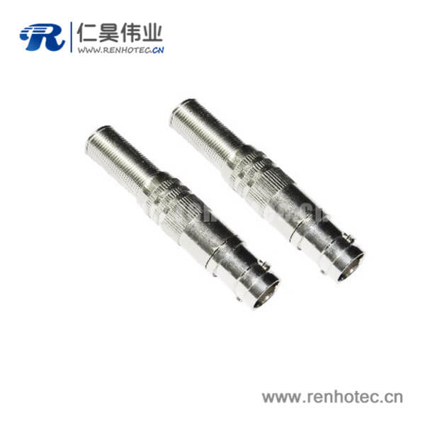 EB-001-0065 BNC直式射频同轴电缆 锌合金母头50欧姆