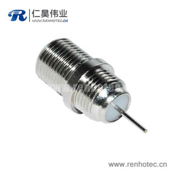 RHT-611-0021 f射频连接器直式穿墙式母头面板安装