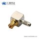 电视同轴电缆接头公头弯式压接RG179 mcx连接器