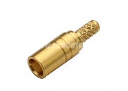 低损耗射频电缆RG316直式压接式mcx连接器母头