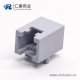 RJ11 6P2C灰色全塑模块化连接器弯式插PCB板