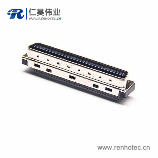 SCSI68芯公头直式HPCN夹板连接器