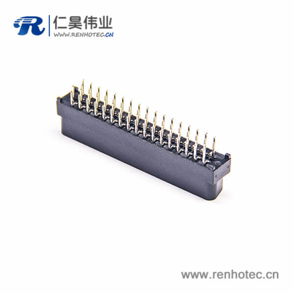 SCSI50公头HPDB插头焊接式直式插板连接器