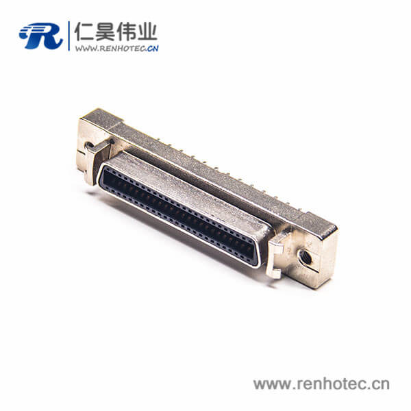 SCSI36HPCN直式母头插座连接器插板焊接式