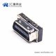 SCSI20针接口HPCN公头直式夹板式插头连接器
