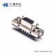 SCSI14HPCN芯直式母头焊接连接器插座插板