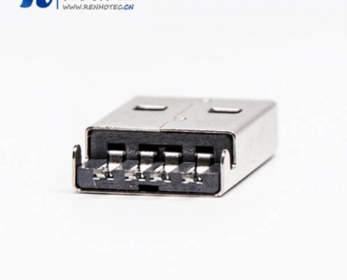 usb type a 公头90度SMT沉板接PCB板