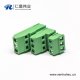 PCB接线端子 9芯带9个螺钉绿色3排的绿色端子接线