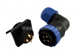 7P塑胶防水连接器IP68航空插头SP2110