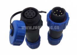 SP13 7芯 5A 对接防水连接器