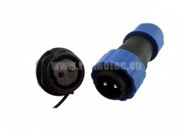 SP21 3芯 IP68防水航空连接器