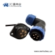 SP21塑料连接器 9芯法兰座子