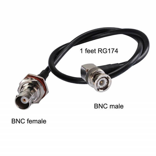 bnc-cables-rg174-30cm-with-waterproof-female-bnc-to-angled-male-bnc(3) BNC接头射频线RG174接防水BNC母头转公头
