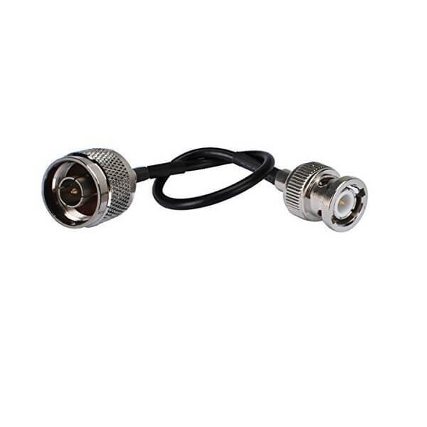 bnc-extension-cable-15cm-with-connector-bnc-plug-to-n-male-rg174-for-test-instrument 射频线 N头公头转BNC公头接RG174线线长15CM
