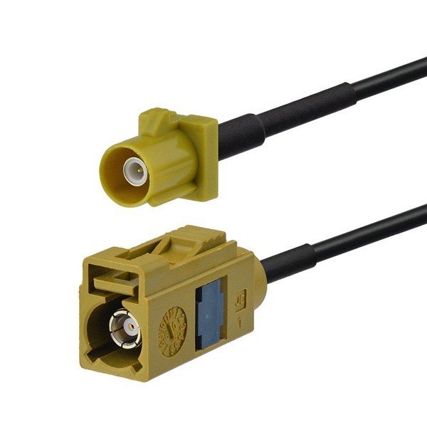 cable-antenne-fakra-curry-code-k-female-to-male-pigtail-12m-for-radio-antenna Fakra LVDS汽车无线电线束Fakra K型母转公