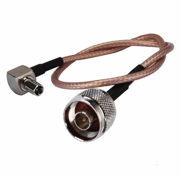 coaxial-cable-with-n-connector-male-to-ts9-plug-right-angle(3) RF射频同轴线N公头转TS9弯公头RG316组装线材