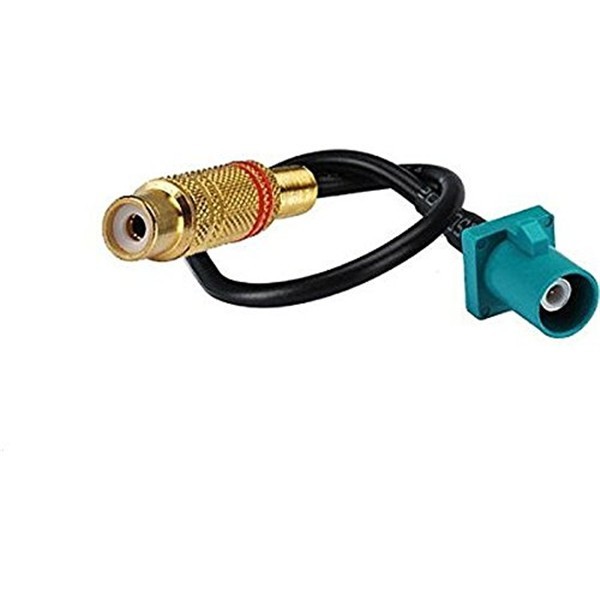 fakra-adapter-cable-fakra-z-male-to-rca-female-antenna-extension-cable-rg174-25cm Fakra Z公接头转RCA母头接RG174天线延长线25CM