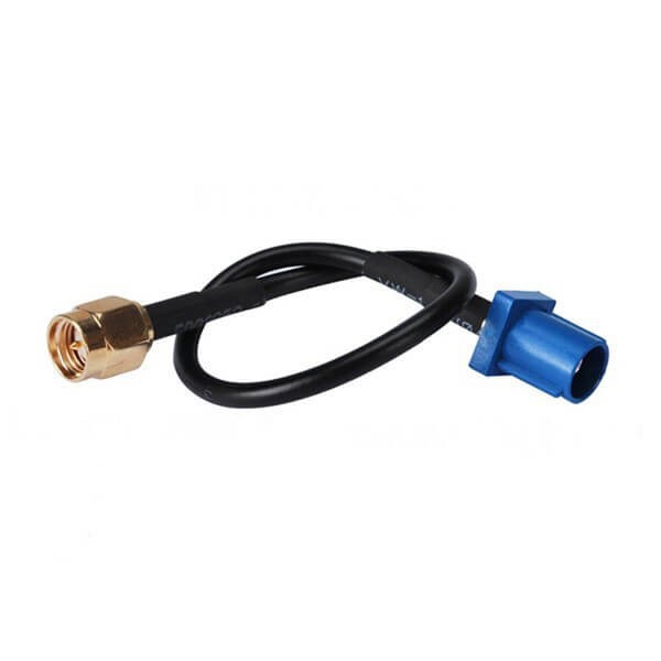 fakra-cables-fakra-c-male-to-sma-plug-with-05feet-rg174(3) Fakra线束fakraC型连接器转sma公头组装线材