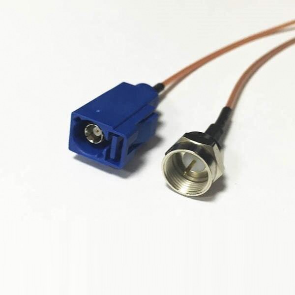 fakra-coaxial-cable-fakra-c-female-switch-f-male-with-cable-rg178 Fakra hsd C型母头转F型公头接RG178组装型线材