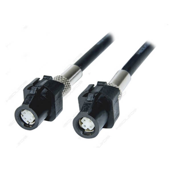 fakra-lvds-cable-1m-with-4pin-a-code-female-to-female-hsd-connector(1) 汽车电子 hsd 连接器4芯母转母LVDS组装线束1M
