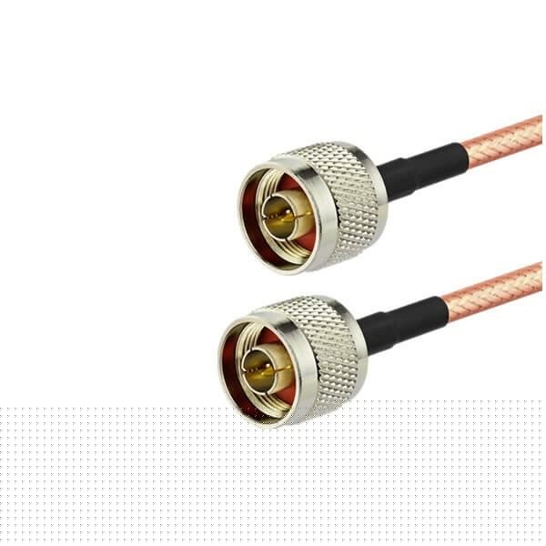n-male-connector-cable-pigtail-rg400-30cm-for-antenna(1) RF Cable线RG400两头接N公头线长30CM