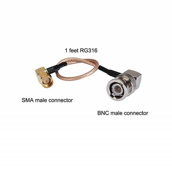 n-male-to-sma-male-cable-rg316-15cm-for-wireless-antenna BNC转SMA射频线组装天线馈线RG316