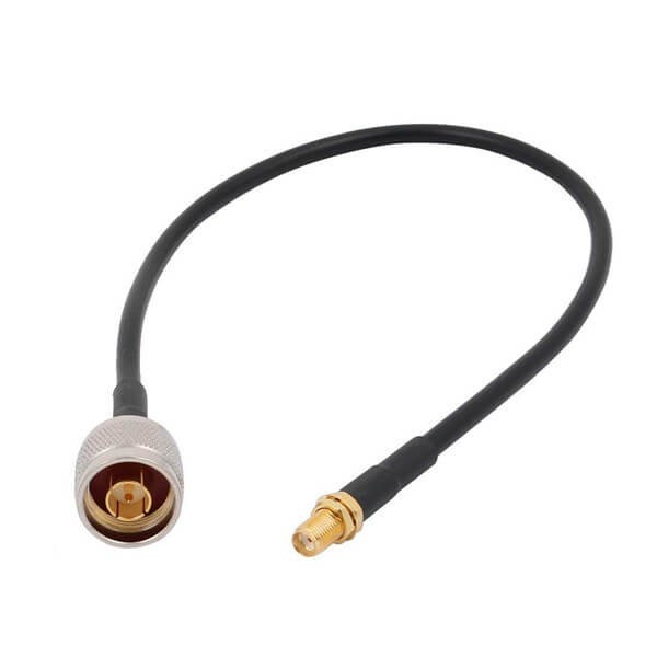 n-to-sma-cable-adapter-pigtail-rg58-coaxial-cable-40cm-long N转SMA射频线RG58组装线束线长40CM
