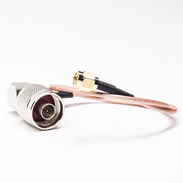 n-type-coaxial-cable-riaght-angled-male-to-sma-straight-male(3) N头同轴线直式公头转SMA直式镀金公头