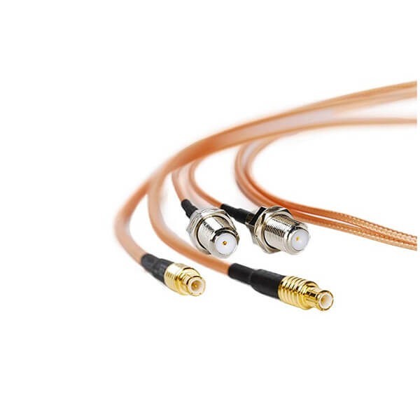 pigtail-coaxial-cable-with-connector-mcx-male-to-f-female-rg316-assembly-1mpack-of-2(2) RF线RG线束RG316接MCX公头转F母头