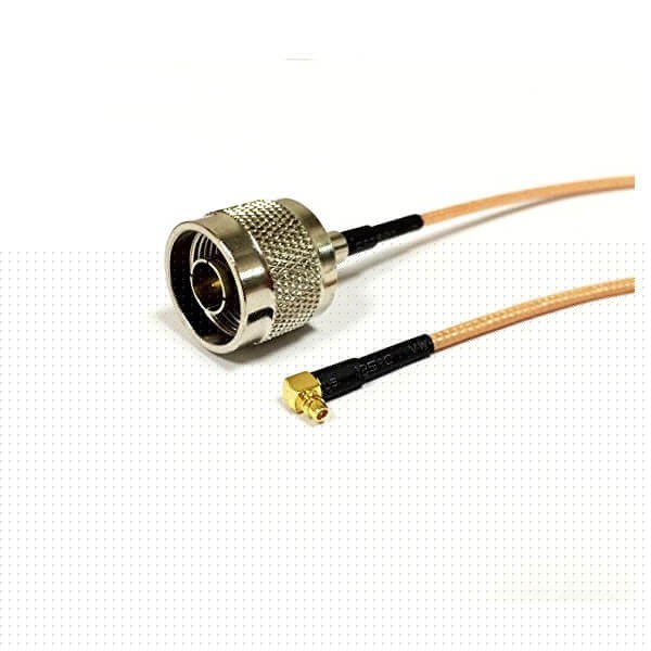 RF Cable 线RG316接N公头转MMCX弯公头