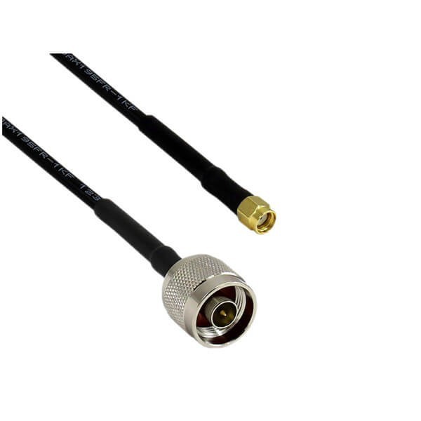rp-sma-cable-assembly-with-rp-sma-male-to-n-male-lmr195-coaxial-wifi-cable-6m(4) N头转SMA线LMR195组装线束线长6M