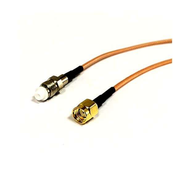 sma-cable-15cm-rp-sma-plug-to-fme-female-jumper-cable-rg316 SMA转换线RG316接SMA反极公头转FME母头
